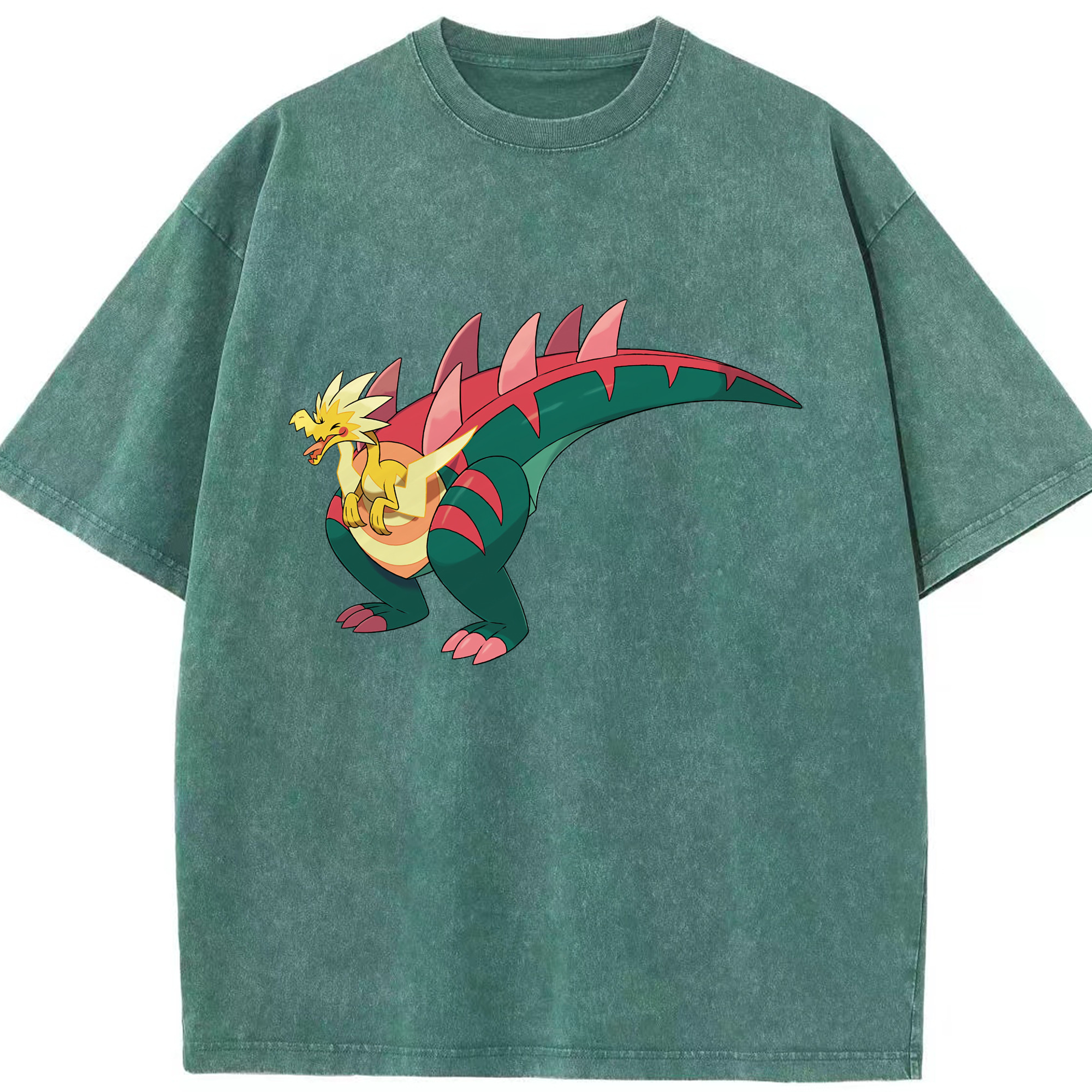 （画像用） ポケットモンスター Pokémon 綿100% ヴィンテージ風 半袖Tシャツ（フロントプリント）